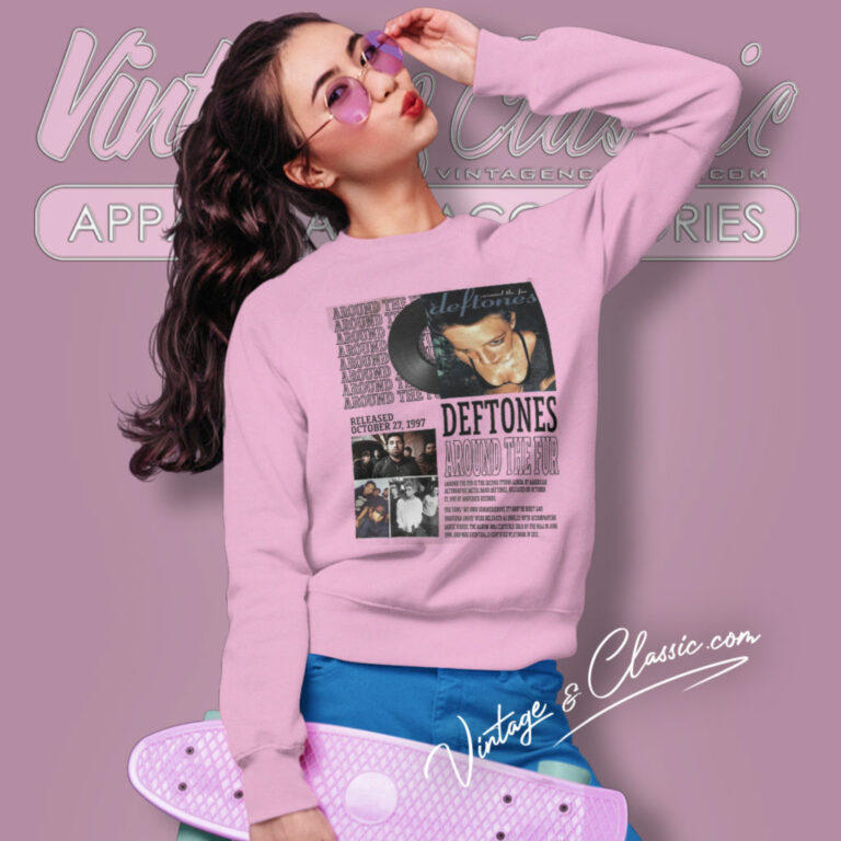 Deftones Around The Fur Sweatshirt Deftones Around The Fur Sweatshirt