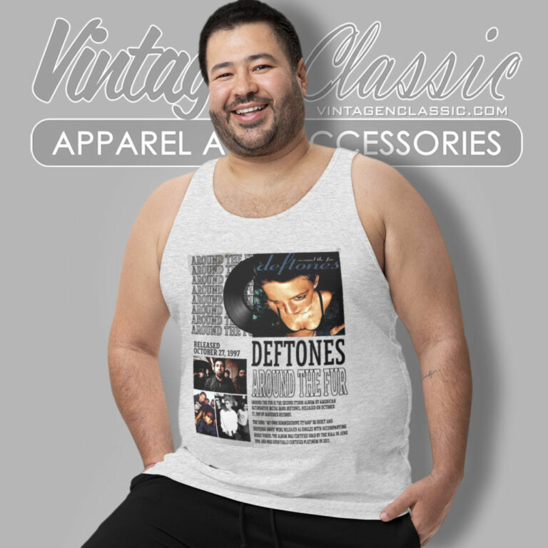 Deftones Around The Fur Tank Top Racerback Deftones Around The Fur Tank Top Racerback