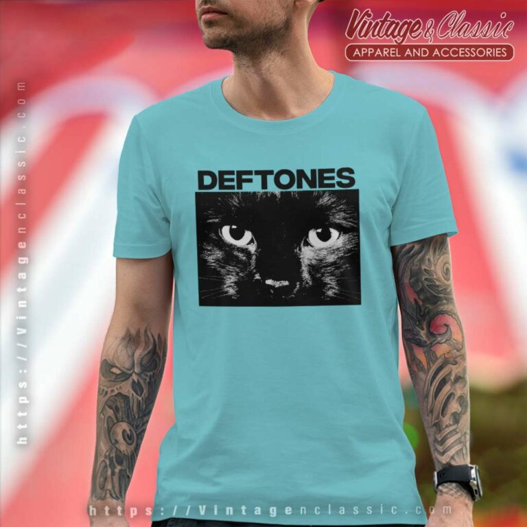 Deftones Black Cat T Shirt Deftones Black Cat T Shirt