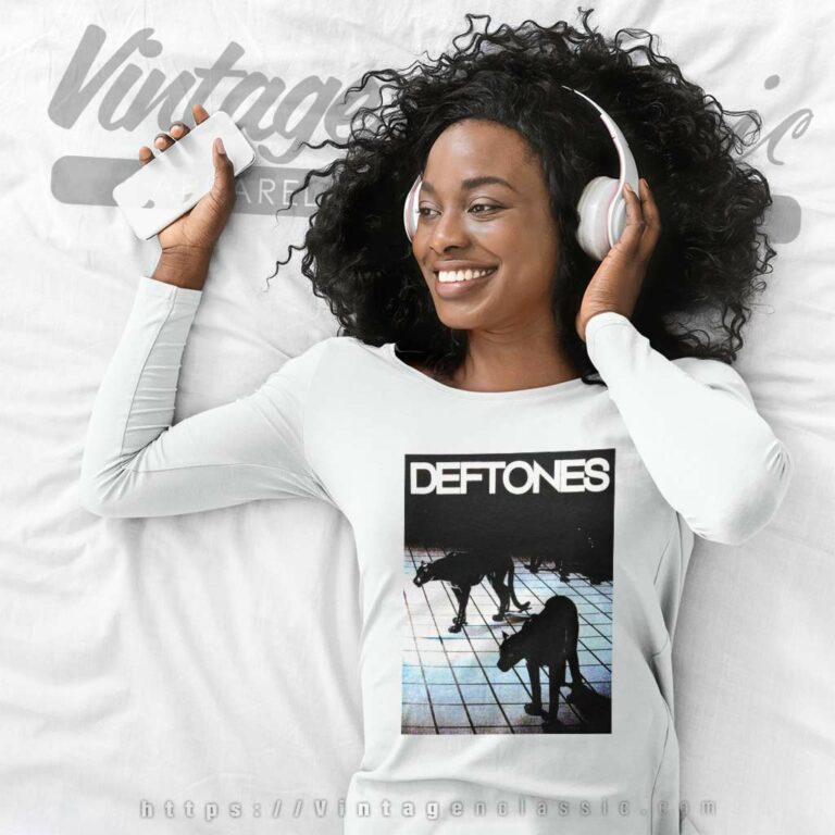 Deftones Black Panther Long Sleeve Tee Deftones Black Panther Long Sleeve Tee
