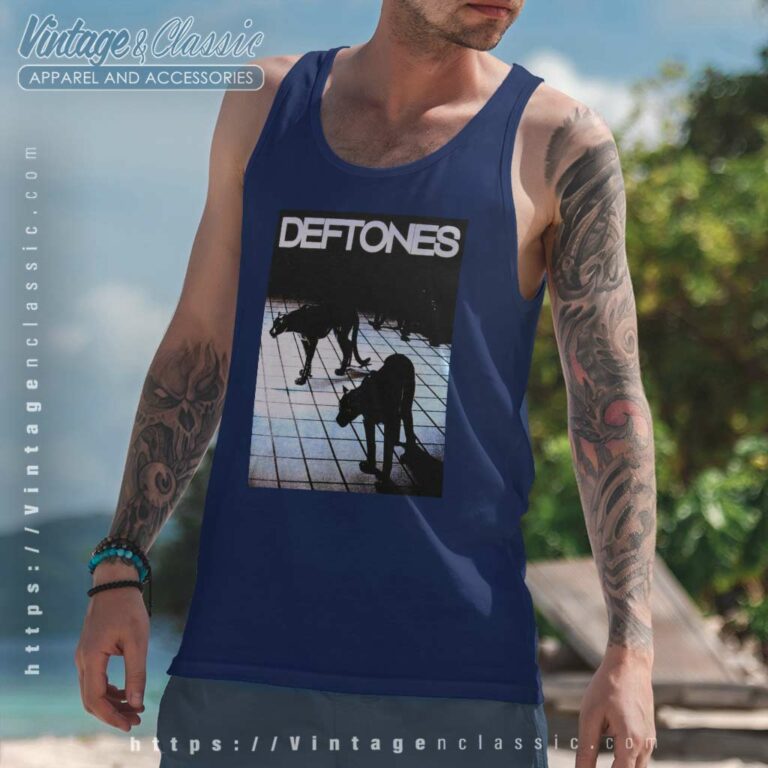 Deftones Black Panther Tank Top Racerback Deftones Black Panther Tank Top Racerback