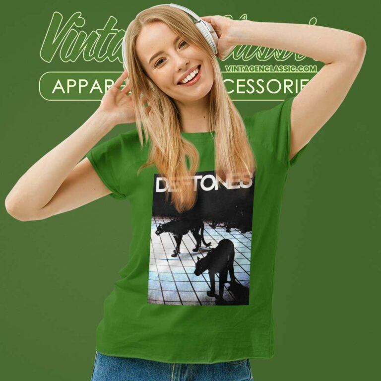 Deftones Black Panther Women TShirt Deftones Black Panther Women TShirt