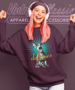 Deftones Cat Shirt Bored Promo 1995 Album Cover Sweatshirt