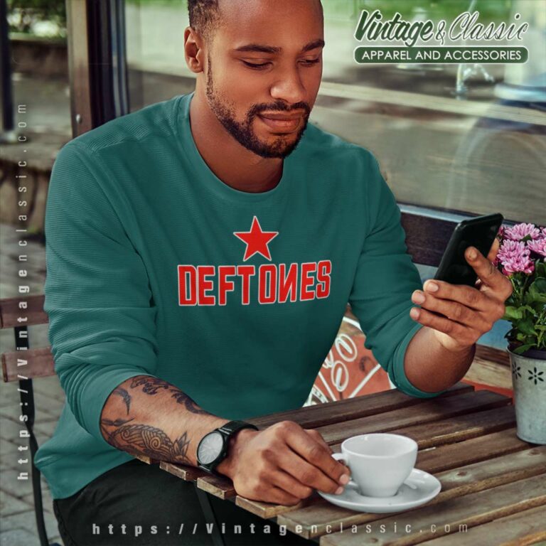 Deftones Classic Logo Sweatshirt Deftones Classic Logo Sweatshirt
