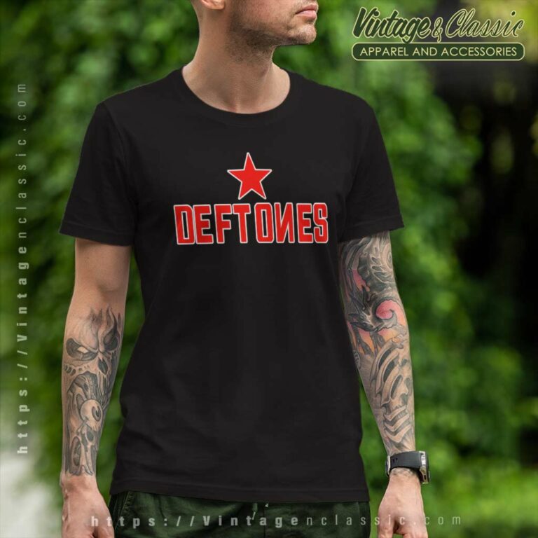 Deftones Classic Logo T Shirt Deftones Classic Logo T Shirt