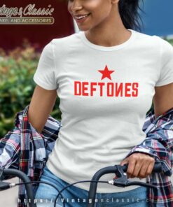 Deftones Classic Logo Women TShirt