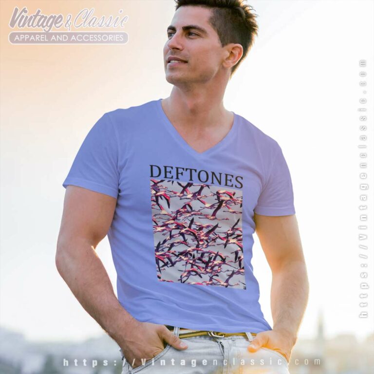 Deftones Gore V Neck TShirt Deftones Gore V Neck TShirt