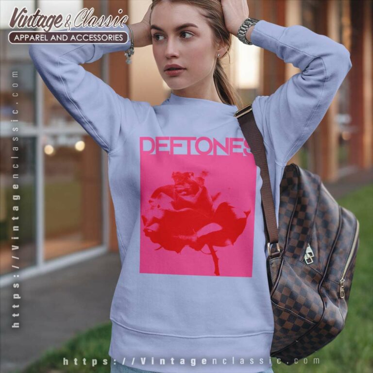 Deftones Rose Sweatshirt Deftones Rose Sweatshirt