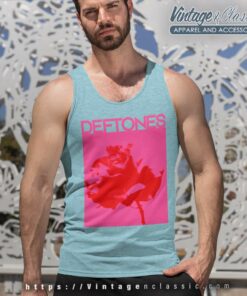Deftones Rose Tank Top Racerback