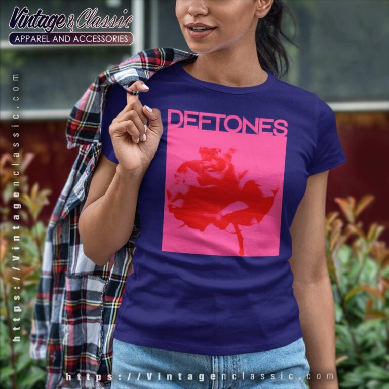 Deftones Rose Women TShirt Deftones Rose Women TShirt