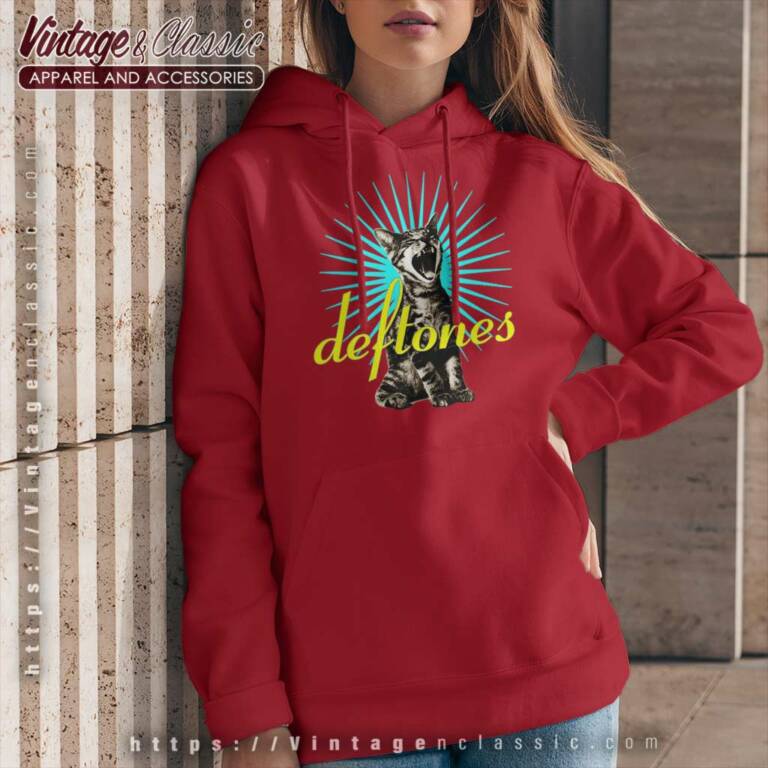 Deftones Screaming Cat Hoodie Deftones Screaming Cat Hoodie