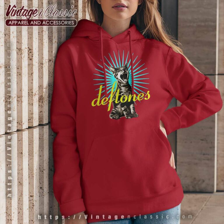 Deftones Screaming Cat Hoodie Deftones Screaming Cat Hoodie