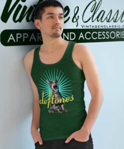 Deftones Screaming Cat Tank Top Racerback