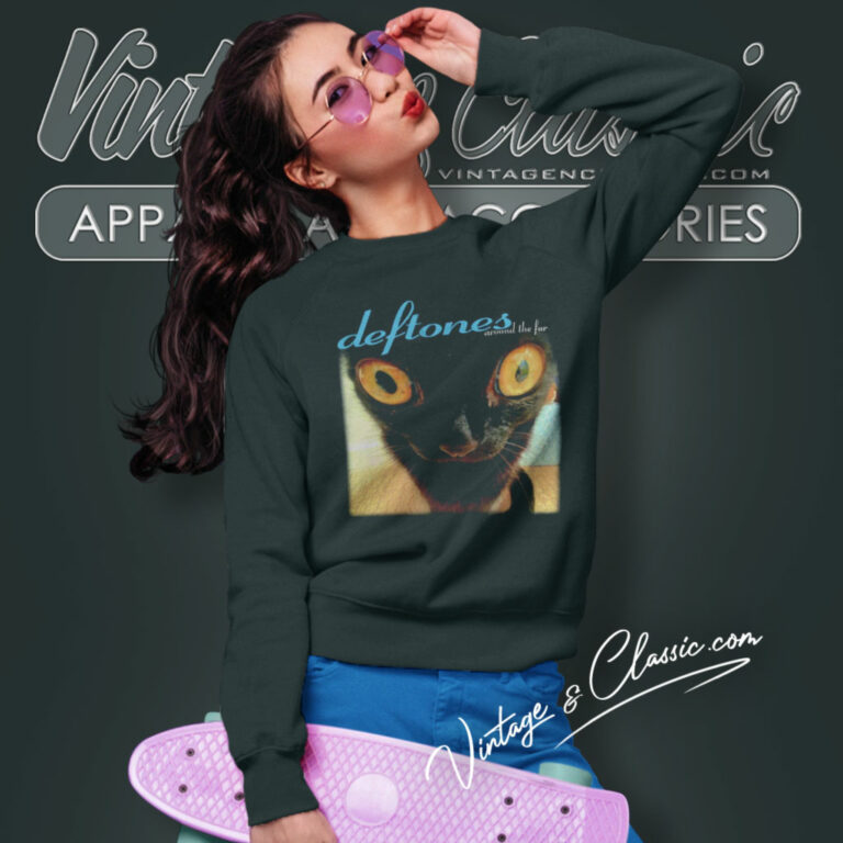 Deftones Shirt Around The Fur Cat Sweatshirt Deftones Shirt Around The Fur Cat Sweatshirt