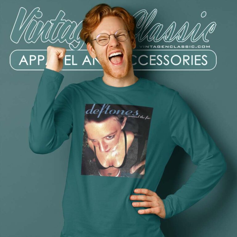 Deftones Shirt Around The Fur Tour Long Sleeve Tee Deftones Shirt Around The Fur Tour Long Sleeve Tee