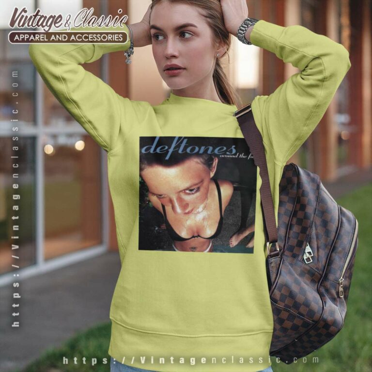 Deftones Shirt Around The Fur Tour Sweatshirt Deftones Shirt Around The Fur Tour Sweatshirt