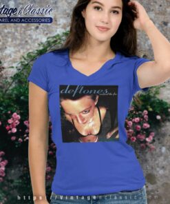 Deftones Shirt Around The Fur Tour V Neck TShirt