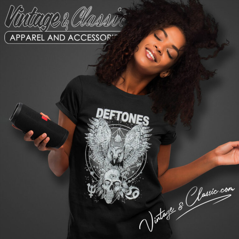 Deftones Shirt Owl And Skull Women T Shirt Deftones Shirt Owl And Skull Women T Shirt