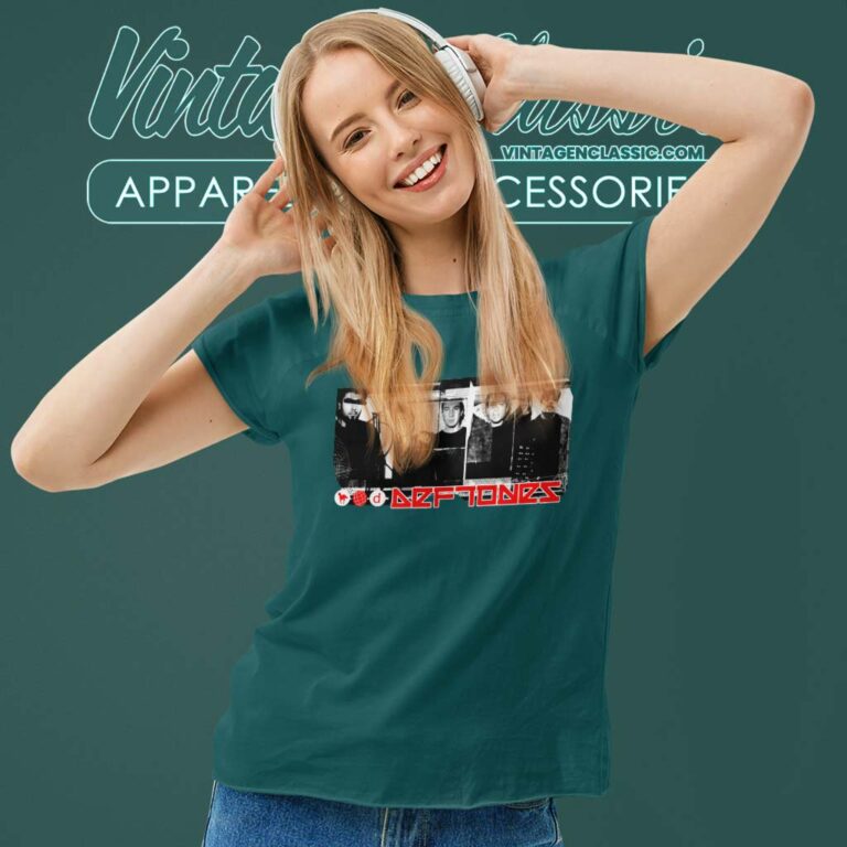 Deftones Shirt White Pony 2000 Tour Women TShirt Deftones Shirt White Pony 2000 Tour Women TShirt