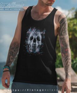 Deftones Skull Tank Top Racerback