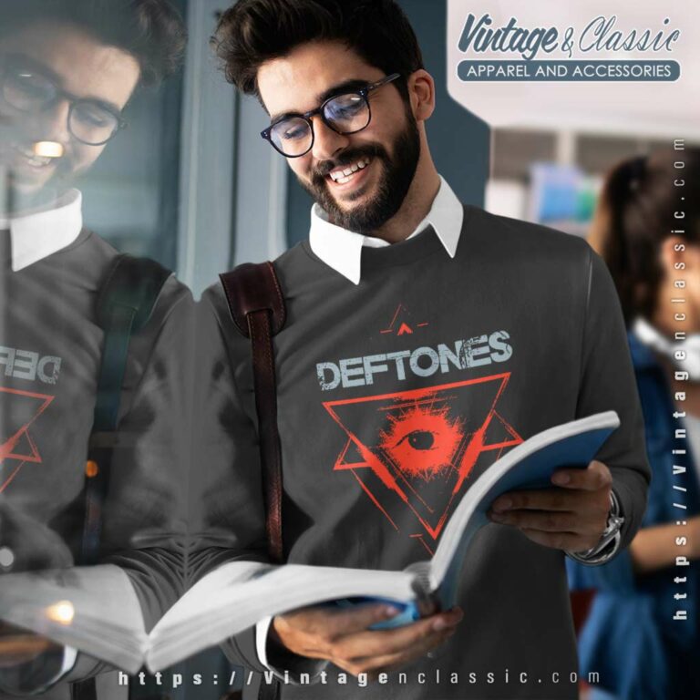 Deftones Triangle Eye Sweatshirt Deftones Triangle Eye Sweatshirt