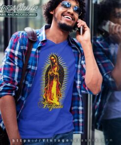 Deftones Virgin Mary V Neck TShirt