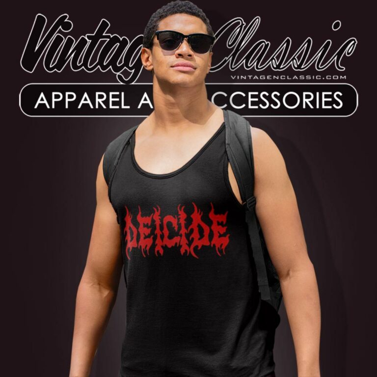 Deicide Devils Music Tank Top Racerback Deicide Devils Music Tank Top Racerback