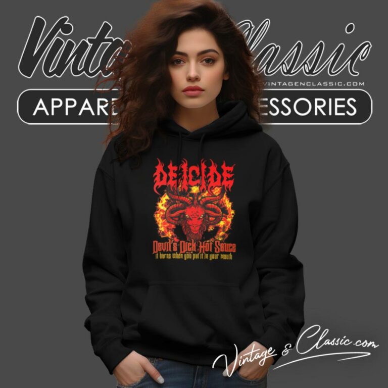 Deicide Shirt Devils Dick Hot Sauce Hoodie Deicide Shirt Devils Dick Hot Sauce Hoodie