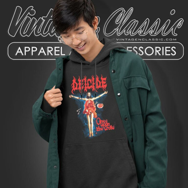 Deicide Shirt Uncensored Once Upon The Cross Hoodie Deicide Shirt Uncensored Once Upon The Cross Hoodie