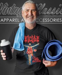 Deicide Shirt Uncensored Once Upon The Cross 5 Deicide Shirt Uncensored Once Upon The Cross V Neck TShirt