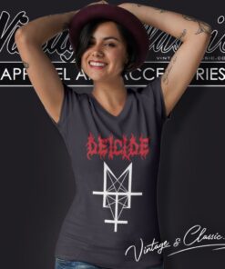 Deicide Trifixion Shirt 6 Deicide Trifixion V Neck TShirt
