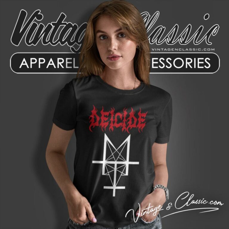 Deicide Trifixion Women T Shirt Deicide Trifixion Women T Shirt