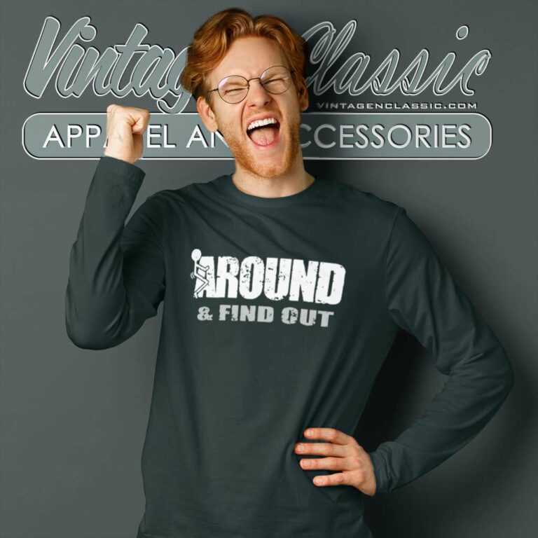 Deion Sanders Bodyguard Shirt Fuck Around And Find Out Long Sleeve Tee Deion Sanders Bodyguard Shirt Fuck Around And Find Out Long Sleeve Tee