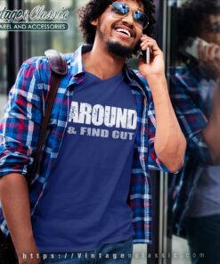 Deion Sanders Bodyguard Shirt Fuck Around And Find Out V Neck TShirt