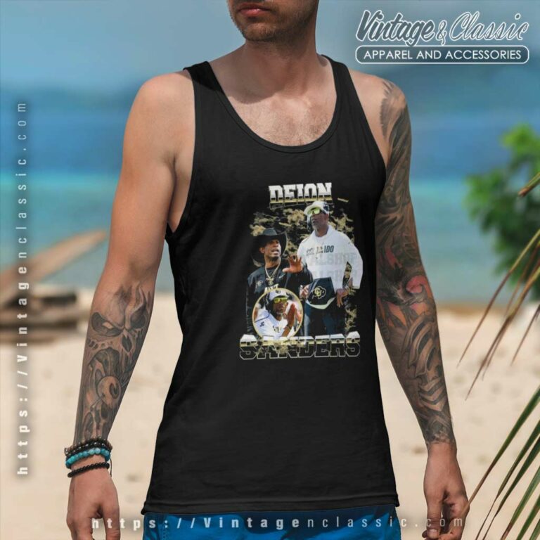 Deion Sanders Coach Prime We Coming Colorado Football Fan Tank Top Racerback Deion Sanders Coach Prime We Coming Colorado Football Fan Tank Top Racerback