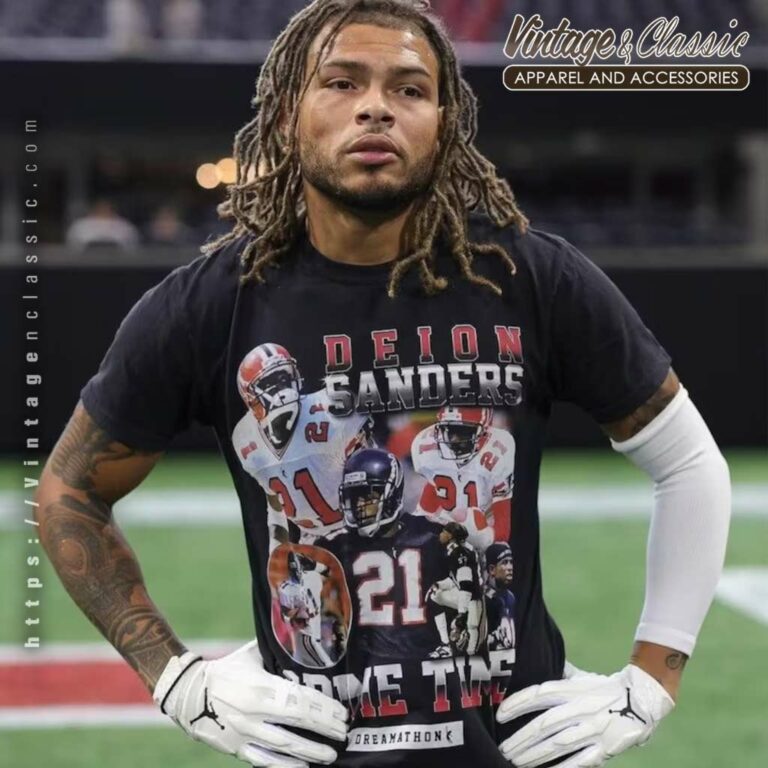 Deion Sanders Prime Time T shirt Tyrann Mathieu Wearing Unisex Tshirt Deion Sanders Prime Time T shirt Tyrann Mathieu Wearing Unisex Tshirt
