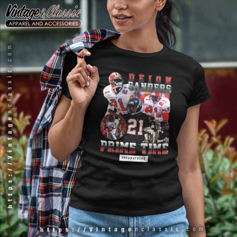 Deion Sanders Prime Time T shirt Tyrann Mathieu Wearing Women TShirt Deion Sanders Prime Time T shirt Tyrann Mathieu Wearing Women TShirt