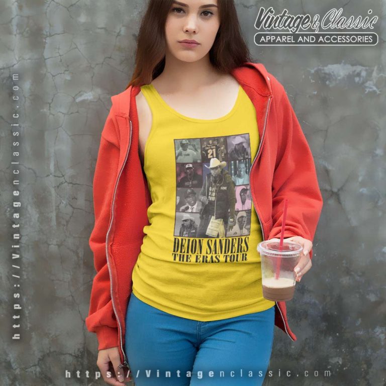 Deion Sanders The Eras Tour Shirt Colorado Football Tank Top Racerback Deion Sanders The Eras Tour Shirt Colorado Football Tank Top Racerback