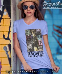 Deion Sanders The Eras Tour Shirt Colorado Football V Neck TShirt