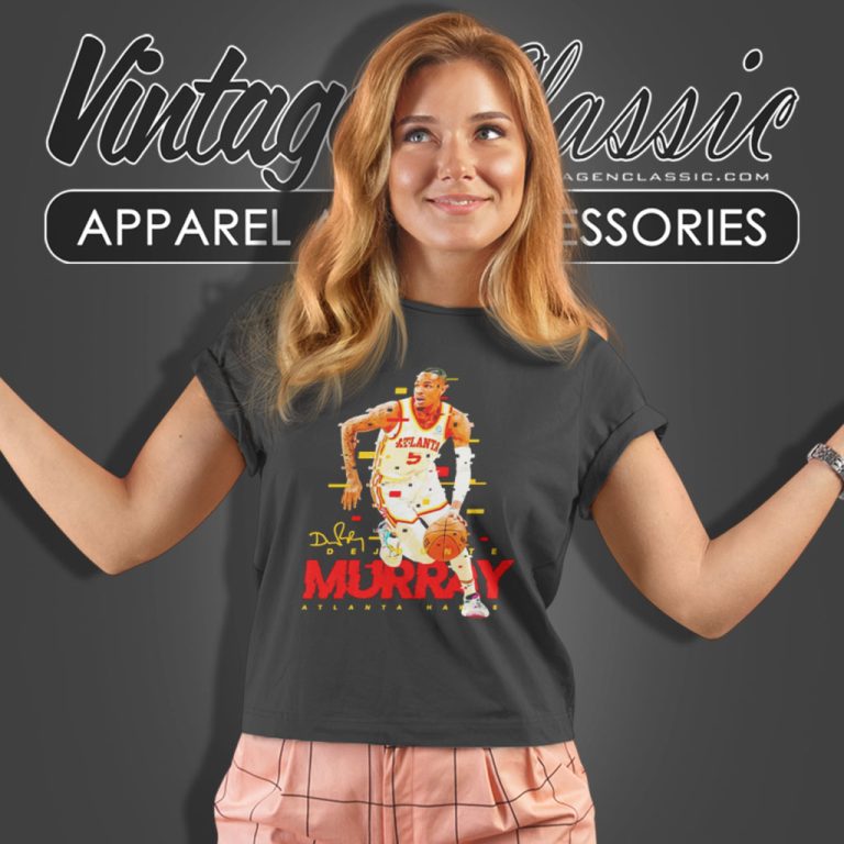 Dejounte Murray Atlanta Hawks Player Women T Shirt Dejounte Murray Atlanta Hawks Player Women T Shirt