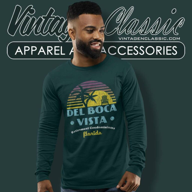 Del Boca Vista Florida Long Sleeve Tee Del Boca Vista Florida Long Sleeve Tee
