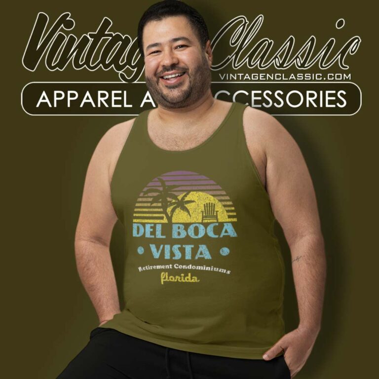 Del Boca Vista Florida Tank Top Racerback Del Boca Vista Florida Tank Top Racerback