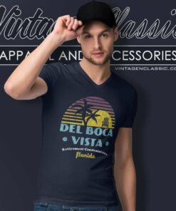Del Boca Vista Florida V Neck TShirt