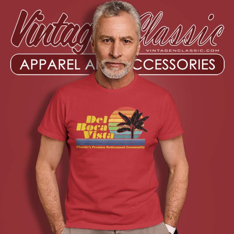 Del Boca Vista Funny Retirement Community T Shirt Del Boca Vista Funny Retirement Community T Shirt