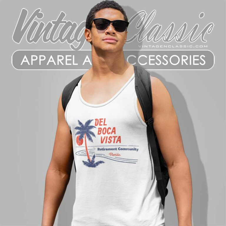 Del Boca Vista Retirement Community Tank Top Racerback Del Boca Vista Retirement Community Tank Top Racerback
