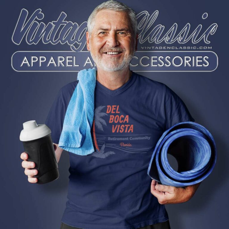 Del Boca Vista Retirement Community V Neck TShirt Del Boca Vista Retirement Community V Neck TShirt