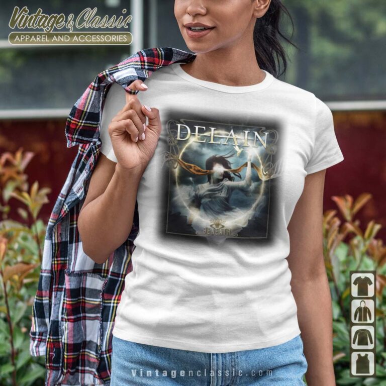 Delain Beneath Single Cover Art TShirt Delain Beneath Single Cover Art TShirt