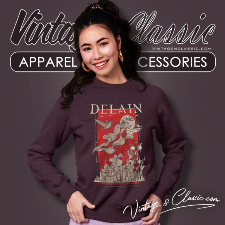 Delain Burning City Sweatshirt Delain Burning City Sweatshirt