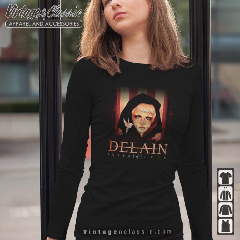 Delain Interlude Album Cover Art Long Sleeve Delain Interlude Album Cover Art Long Sleeve
