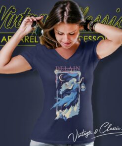 Delain Lantern V Neck TShirt